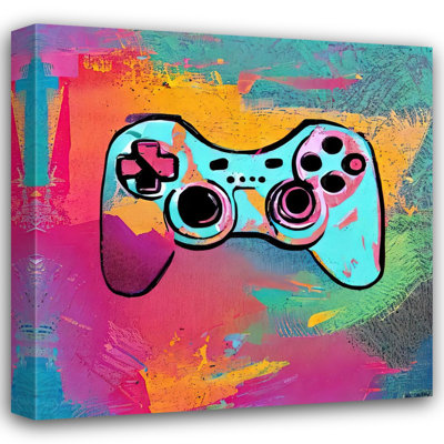 " Video Game Controller 145 " by Stephen Chambers Painting Print