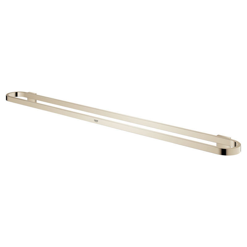 Selection 31.5" Wall Mounted Towel Bar, Polished Nickel