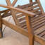 Chaise longue inclinable Bevelyn