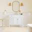 Rivers 40" Free-Standing Single Bathroom Vanity Set with Marble Vanity Top-1655146618