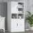 Bathroom Storage Cabinet With Doors And Drawers, Multiple Storage Space, Freestanding Style, Open Shelve, Adjustable Shelf