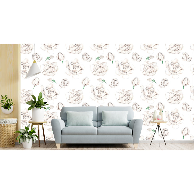 Peel & Stick Floral Roll