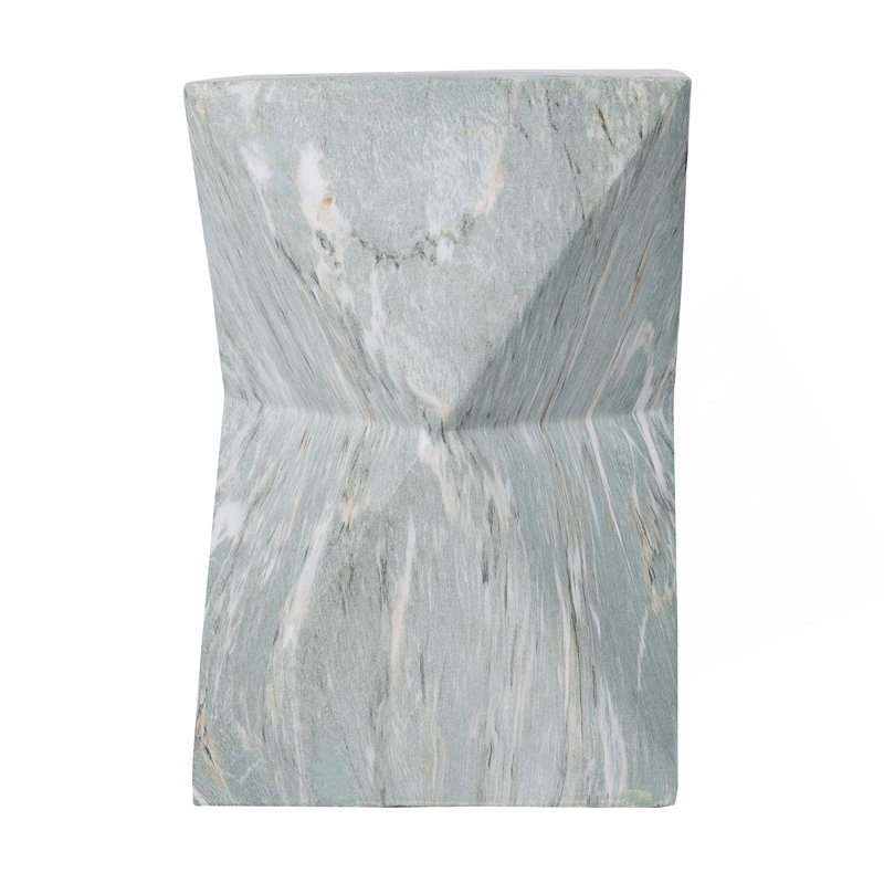 18.5"H Modern Geometric MGO Side Table