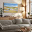 «Islandais Meadow Whimsy» sur toile par Jan Weiss-108996523-108996525