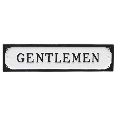 Weather Resistant Metal Garden Plaque