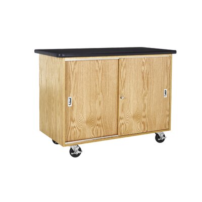 PerpetuLab Quick-Ship Mobile Balance Storage Cabinet -  Diversified Woodcrafts, 5201K-WFFT