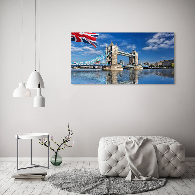 Tower Bridge London - Wrapped Canvas Print