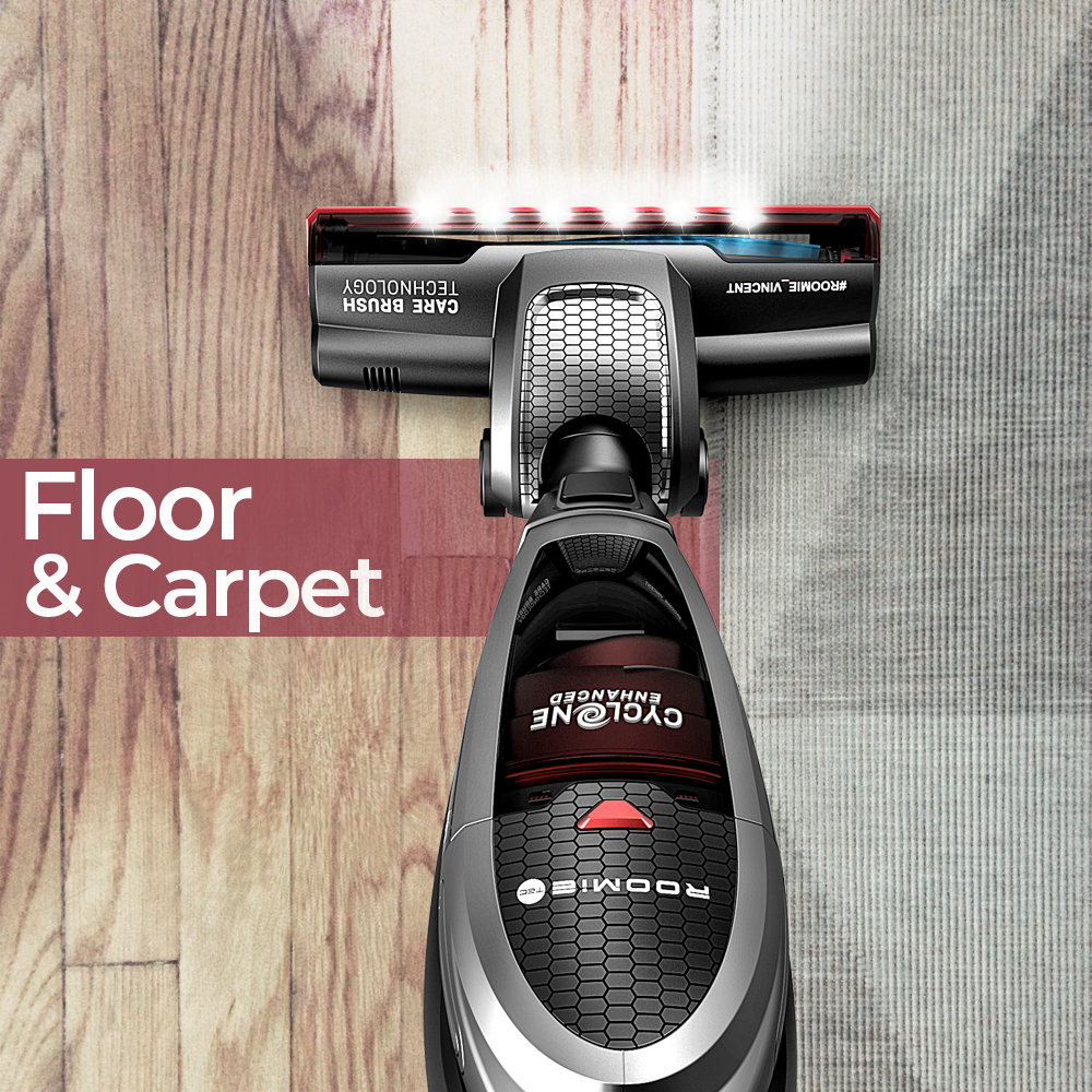RoomieTEC Roomie Vincent 2in1 Cordless Slimvac Upright Vacuum Cleaner