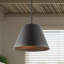 Luminaire suspendu 1 lumière à une cloche