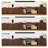 Wood Extendable TV Stand From 63"W-98.5"W With Storage Cabinet, Adjustable Shelf & Drawers For Living Room-6280912