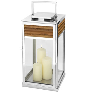 25cm Stainless Steel Tabletop Lantern