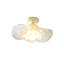 Plafonnier 3 couleurs 11,81 po French Soft Glass