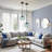 1-Light Clear Water-Ripple Glass Pendant Light for Kitchen Island & Dining Room-813439398