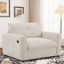 Fauteuil d'appoint rembourré de 42 po de largeur avec ports USB-57564964