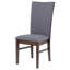 Chaise d'appoint rembourrée (ensemble de 2)
