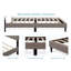 Lit plateforme tapissier Modern