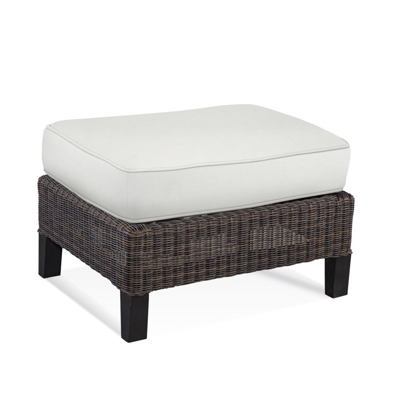 Repose-pieds avec coussin Tangier, Craie 6369-91