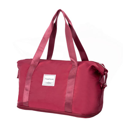 Ensemble de 5 valises, ensemble de valises rigides en PP avec serrure TSA et roulettes durables (20 "24" 28 + un sac de voyage et une trousse de toilette)