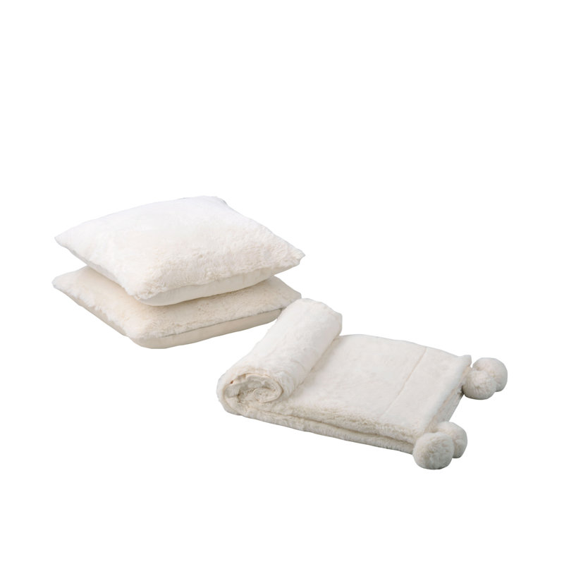 Throw Blanket, Ivory