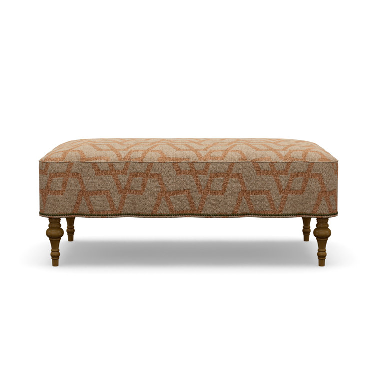 Scalloped Ottoman