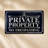 Private Property No Trespassing Garden Sign, Reflective Metal Outdoor Warning Sign, Weatherproof Fence Sign