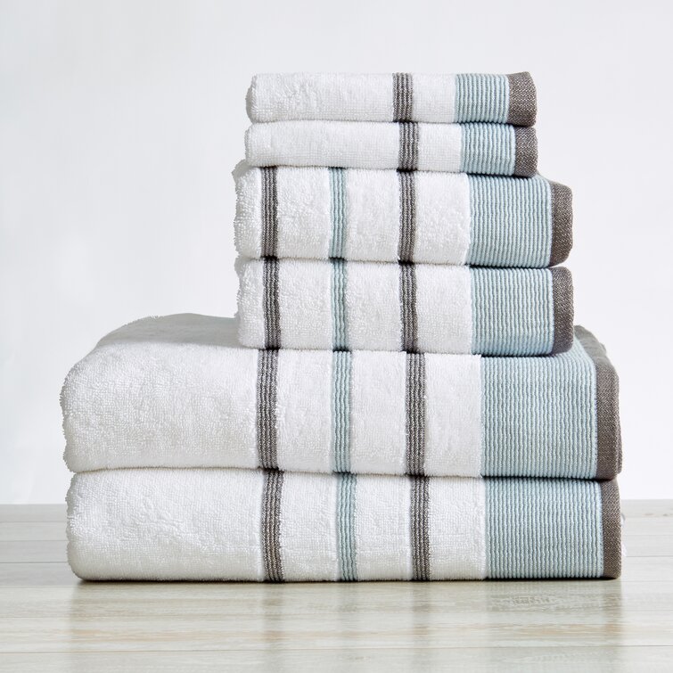 Noelle Cotton Blend Bath Towels Set