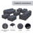 Avrahom Outdoor Conversation Sets Group Seating Patio Furniture Covers