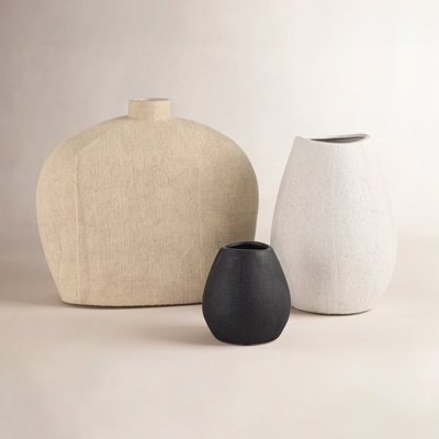 Voltaire Ceramic Vase Set of 3