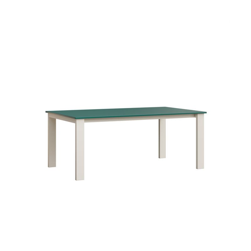 Berlin Gardens Berkley Expandable 72″ Dining Table, Teal