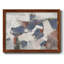 «Blue Abstract», reproduction sur toile flottante-96271233-96271230