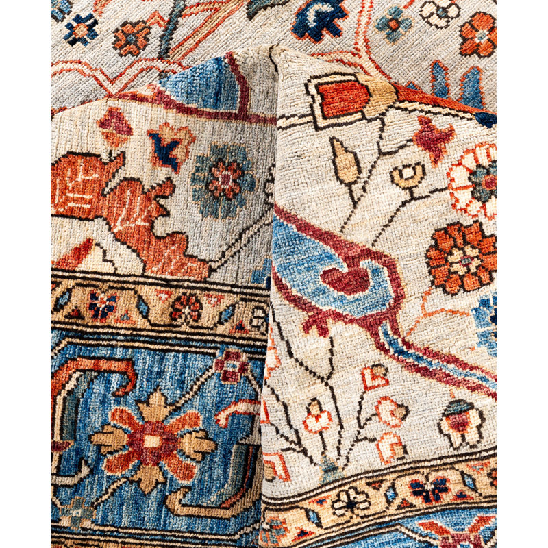 Serapi One-of-a-Kind 7' 10" X 9' 11" Hand Knotted Area Rug