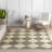 Fent High/Low Diamond Tassel Area Rug-659783122
