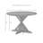 Dunblane 4 - Person Pedestal Dining Set