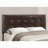 Faux Leather Upholstered Platform Bed
