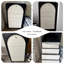 Armoire d'appoint moderne en bois manufacturé noir