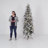 Hersi Flocked/Frosted Realistic Spruce Christmas Tree with LED Lights-566981670