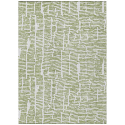 HomeRoots Rectangle Machine Woven Area Rug
