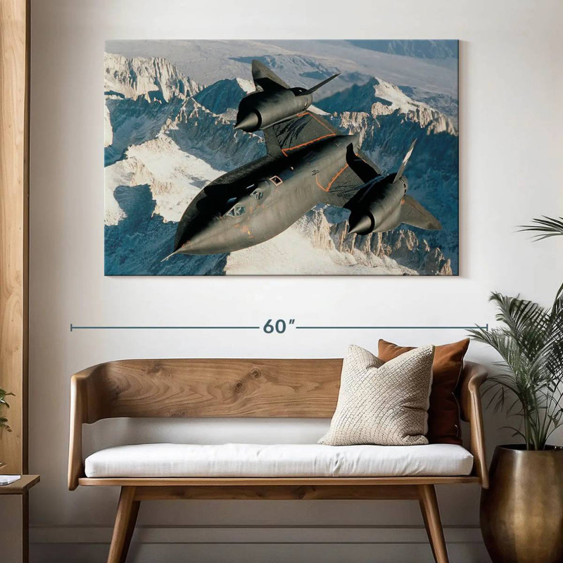 Avion Mait F15E Strike Eagle, H 34 po x l 51 po