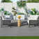 Hudson 3-Piece Patio Sets With End Table