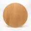 Table de salle à manger en bois à hauteur de comptoir ronde, P 35,4 po x l 35,4 po x H 36 po-2128498820