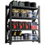 Tablettes de garage réglables robustes en métal-388181179