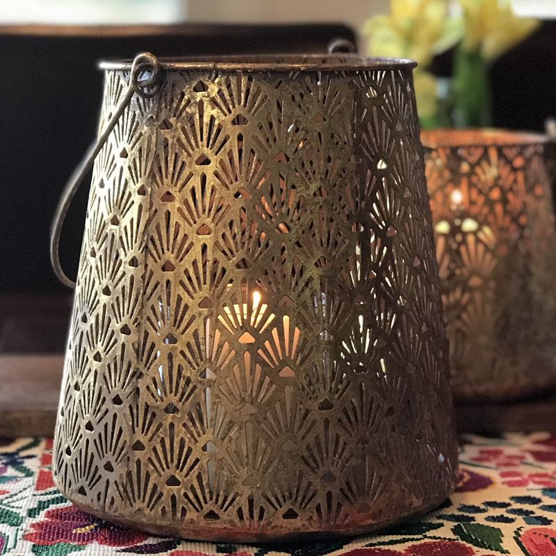 Grand Tour Golden Candle Lanterns