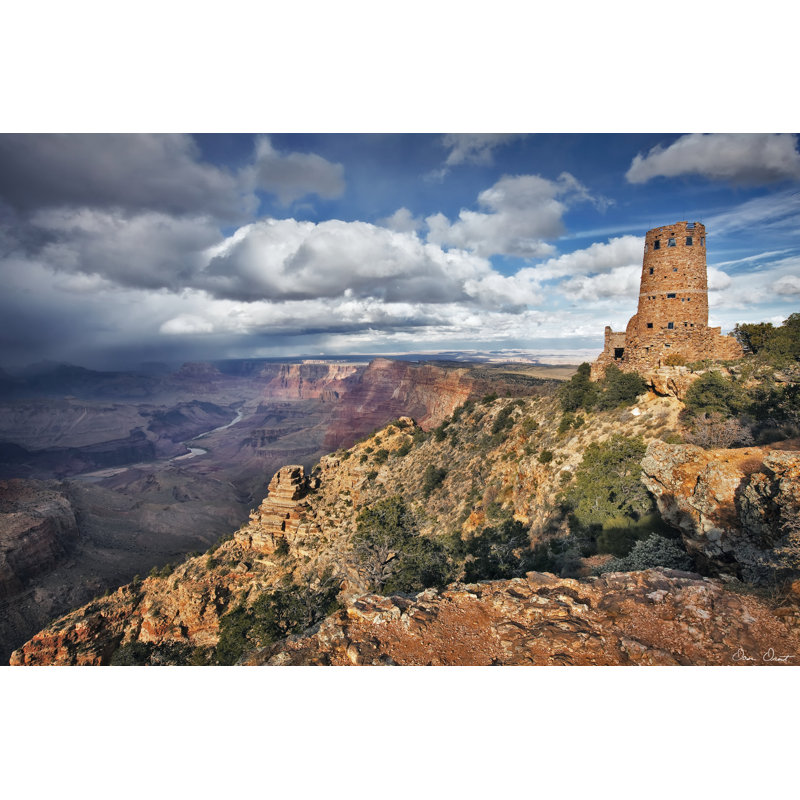 Canyon View VII by David Drost - Wrapped Canvas Art Prints, 30cm H x 46cm W x 3.8cm D