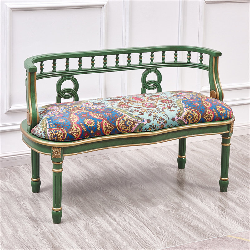 Banc de luxe American Light, Vert