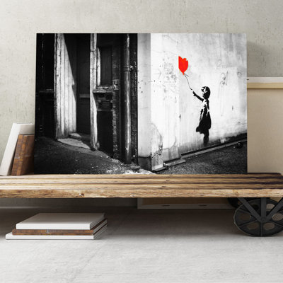 Banksy - Wrapped Canvas Print