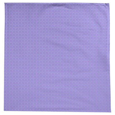 Nappe carrée en coton à motif géométrique 100% avicia