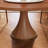 Round Mid-Century Farmhouse Solid Wood Dining Table Set With 360° Silent Turntable-1209253791-1209726583