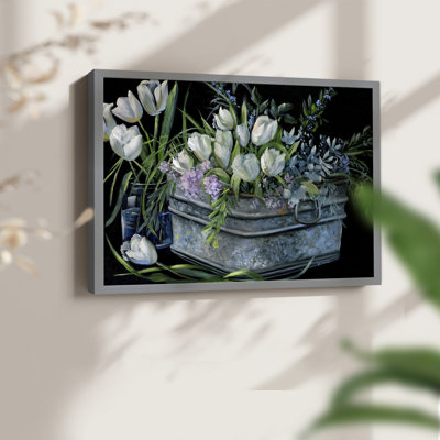 Wild Tulips - Reproduction encadrée - Restickable