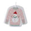Ensemble de 12 ornements bonhomme de neige en céramique