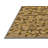 Machine Washable Botanical Brown Area Rug-469651417